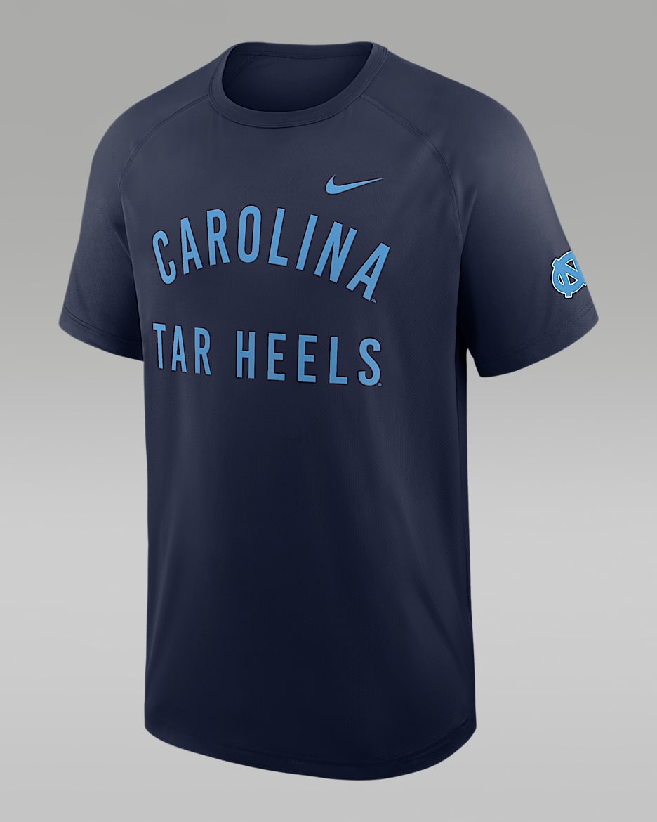 【NIKE】North Carolina Tar Heels Dri-FIT College T-Shirt North Carolina Premium Performance Men's Nike Dri-FIT